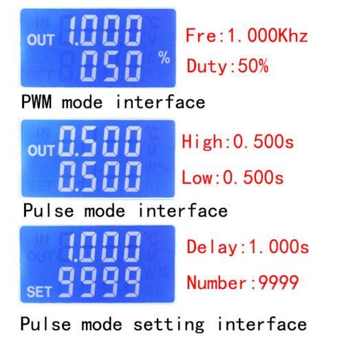 Модуль 2-режимного 1-канального ШИМ-генератора импульсов 1Hz-150kHz 3.3-30V ZK-PP1 | Зображення 2
