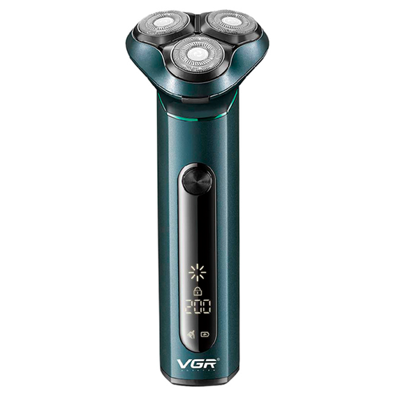 Електробритва VGR V-310, роторна, IPX7, LED дисплей | Зображення 2