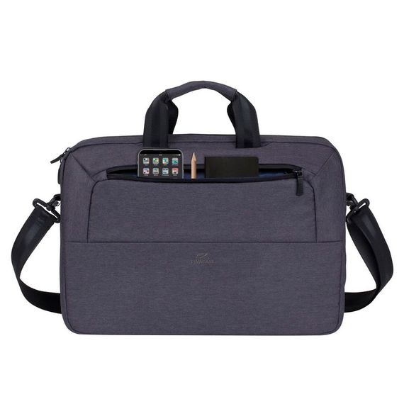 сумка  для ноутбука 15.6 RivaCase 7730 (Black) чорна | Зображення 7