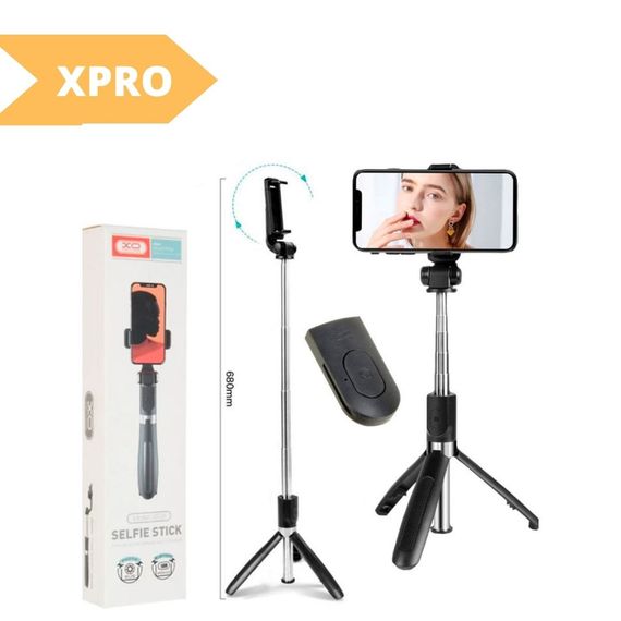 Монопод для селфи Монопод для селфи с триногой XPRO SS08 (38pc) черный  (MAW-40308_243) | Зображення 1