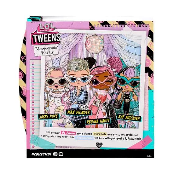 Игровой набор LOL Surprise Tweens Masquerade party Джекки Хопс серия Подростки (584100) | Зображення 4