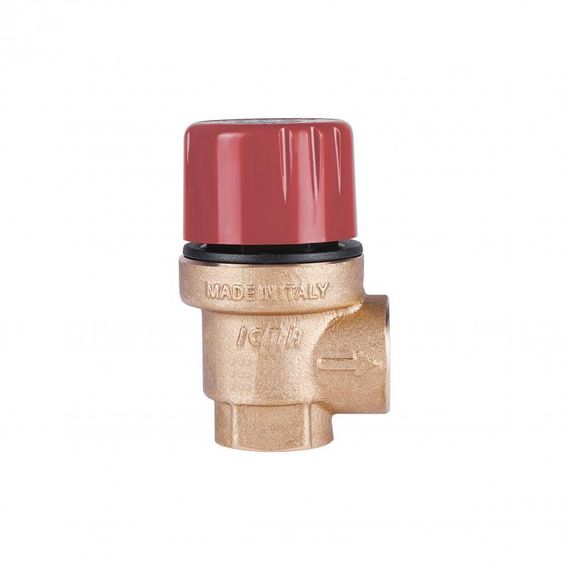 Предохранительный клапан Icma  1/2" ВР 2 бар №241 | Зображення 2