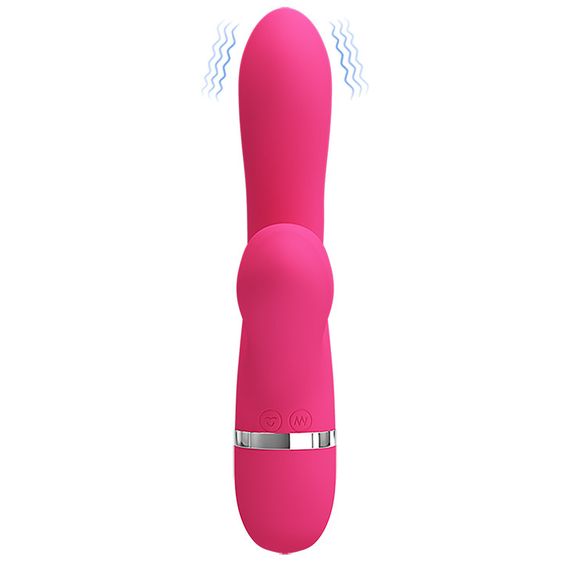 Вибратор-кролик для точки G PRETTY LOVE Willow с вакуумным стимулятором, 20.4 х 3.5 см sexstyle | Зображення 2