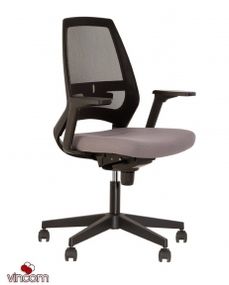 Кресло Новый Стиль 4U R 3D NET black ES PL70