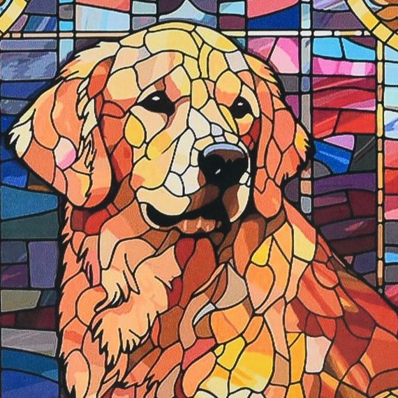 Алмазная мозаика "Луч верности" DEEX16277 не полная выкладка 30х30 см