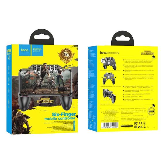Геймпад джойстик HOCO GM7 Чорний | Зображення 5
