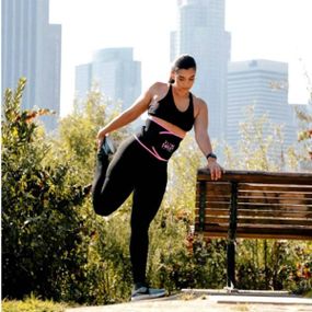 Пояс для схуднення спортивний Sweet Sweat Рожевий