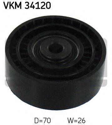 Провідний ролик, полікліновий ремінь FORD MONDEO IV (BA7) 2.2 TDCi 2010 - 2015 (Вир-во SKF) SKF VKM34120 на LAND ROVER LR2 (FA_)