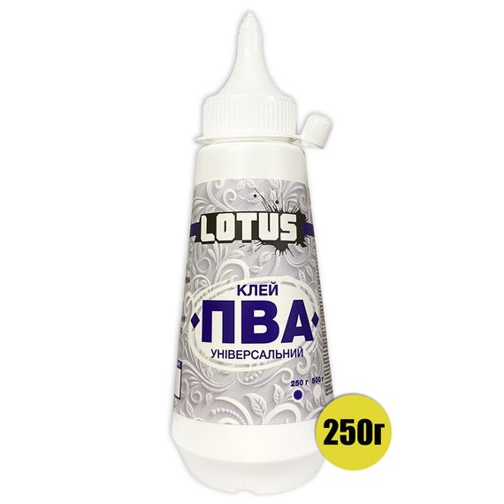 ПВА Клей універсальний LOTUS 0.25 кг | Зображення 1