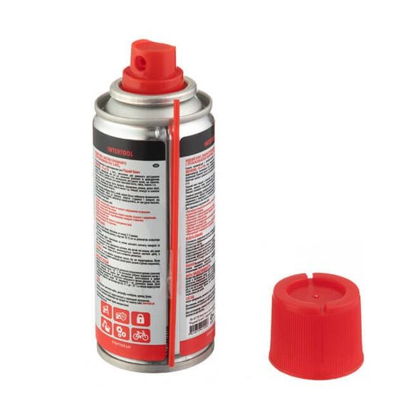 Мастило проникаюче "Рідкий Ключ", аерозоль 100 мл INTERTOOL FS-4110 | Зображення 2