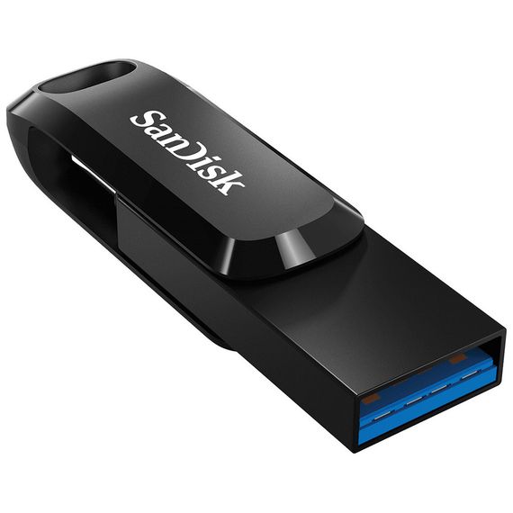 USB флеш накопичувач SanDisk 512GB Ultra Dual Go Black USB/Type-C (SDDDC3-512G-G46) | Зображення 2