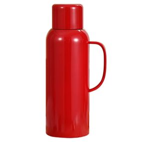 Термос Vacuum с датчиком температуры на 820 мл красный HP-14-55R