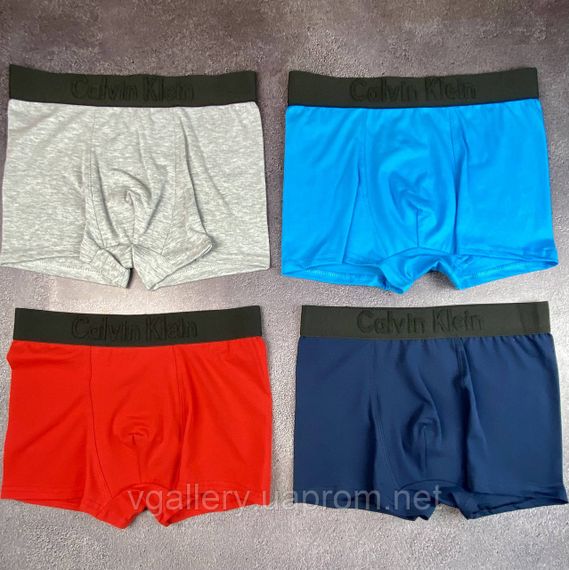 Трусы CK. Мужские трусы. Набор мужских трусов  4 штуки ХЛ | Зображення 3