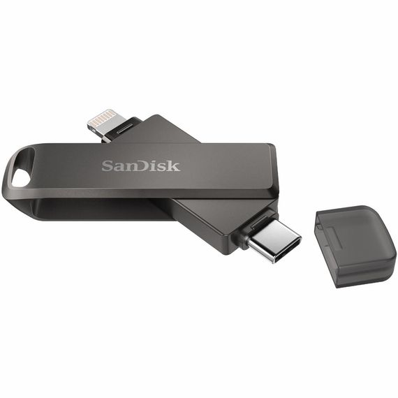 USB флеш накопичувач SanDisk 64GB iXpand Drive Luxe Type-C /Lightning (SDIX70N-064G-GN6NN) | Зображення 5