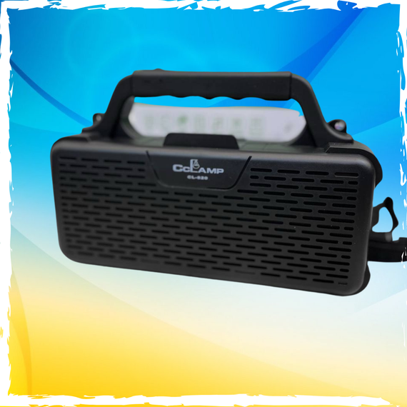 Переносний ручний акумуляторний ліхтар + колонка Bluetooth. USB лампочка. Ліхтарик колонка | Зображення 3