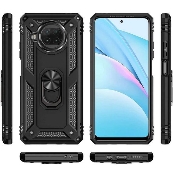 Ударостійкий чохол Serge Ring for Magnet для Xiaomi Mi 10T Lite / Redmi Note 9 Pro 5G | Зображення 1