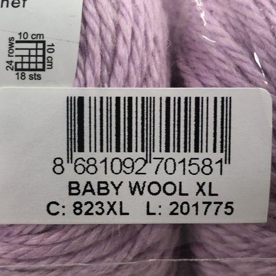 Пряжа Gazzal – Baby Wool XL колір 823 | Зображення 2