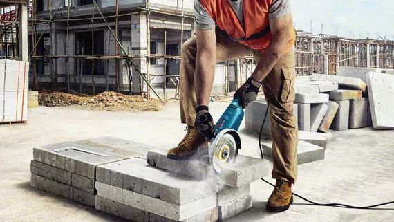 Шліфувальна машина кутова Bosch GWS 2200, 2200Вт, 230мм, 6500 об/хв, 5.4кг (0.601.8C1.320) | Зображення 1