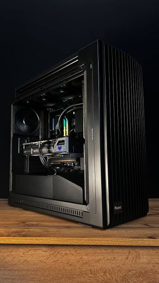 Збірка на замовлення: ігровий ПК Asus ProArt PA602 Black Tower / AMD Ryzen 9 9950X3D (16 (32) ядер по 4,3 - 5,7 ГГц) / 96 ГБ DDR5 / 2000 ГБ SSD M.2 + 4000 ГБ HDD / nVidia GeForce RTX 5070 Ti, 16 ГБ GDDR7, 256-bit / 1000 Вт | Зображення 3
