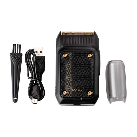 Електробритва-шейвер VGR V-353 бездротова, чорна | Зображення 3