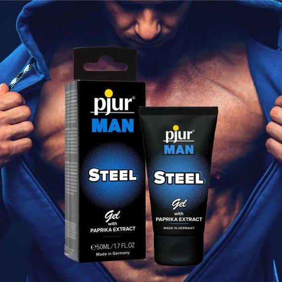 Стимулювальний гель для чоловіків Pjur Man Steell, 50 мл Sex Aura | Зображення 4