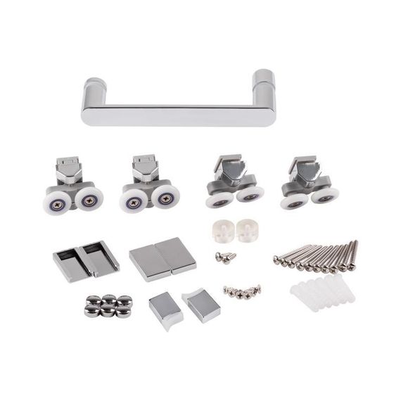 Душевая дверь в нишу Qtap Taurus CRM2011-12.C6 110-120x200 см, стекло Clear 6 мм, покрытие CalcLess | Зображення 7