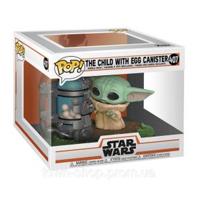 Игровая фигурка Funko POP! серии Мандалорец - Малыш Грогу с емкостью для яиц