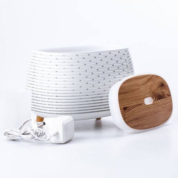 Зволожувач повітря Holdmay Life of Leisure Aroma Diffuser 400ml Білий | Зображення 3