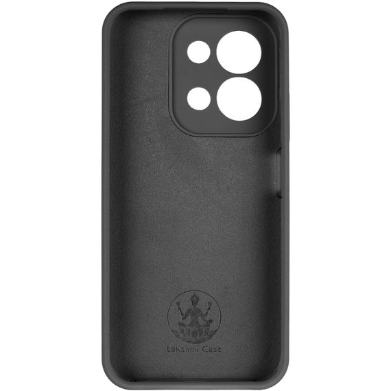 Чохол Silicone Cover Lakshmi Full Camera (AAA) для Xiaomi Redmi 15C (EU) Чорний / Black | Зображення 3