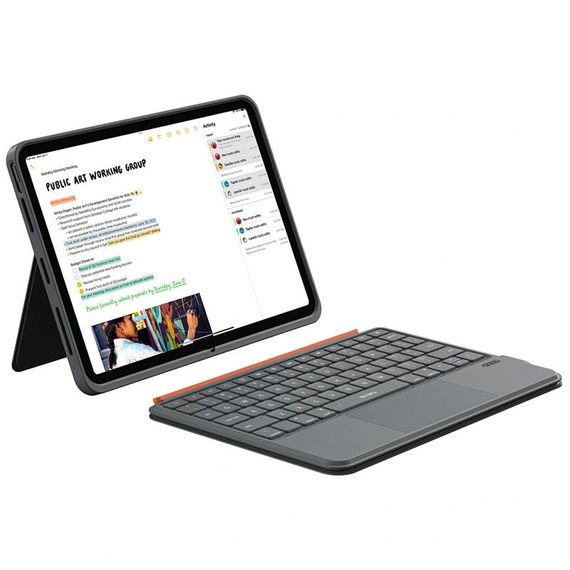 Чехол-клавиатура WIWU MK-005 3 in 1 for iPad Pro 13" (2024) Grey | Зображення 1