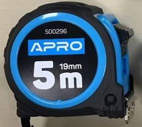 Рулетка магнітна гумова 5 мх19 мм APRO
