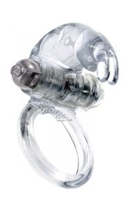Ерекційне кільце Rabbit Vibro CockRing Clear sexstyle