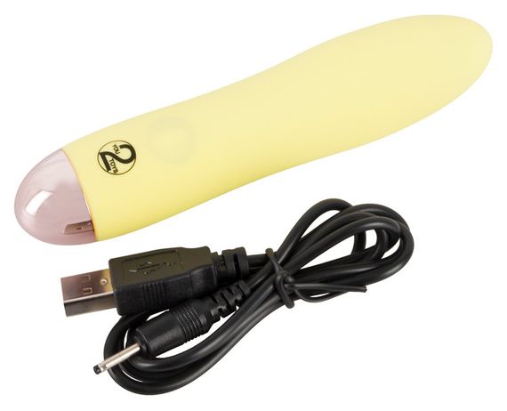 Жовтий міні-вібратор Cuties Mini Vibrator з 7 різними вібраційними режимами Sex Aura | Зображення 3