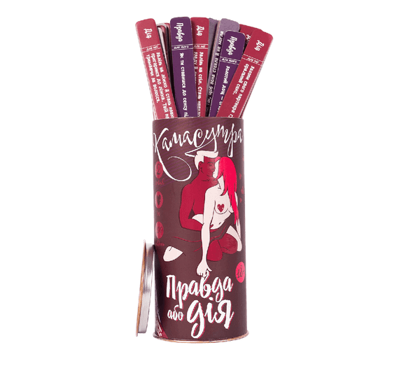 Настольная игра Правда или Дело: Камасутра (на украинском)