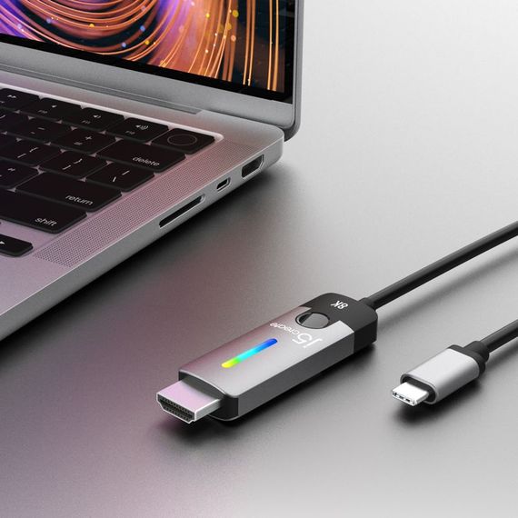 Кабель J5create JCC157-N, USB-C на HDMI, 1.8м | Зображення 4