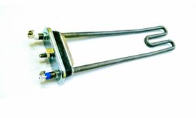 Тен 2000w L-295 для пральної машини Indesit, без отвору з бортом.Thermowatt(Італія)