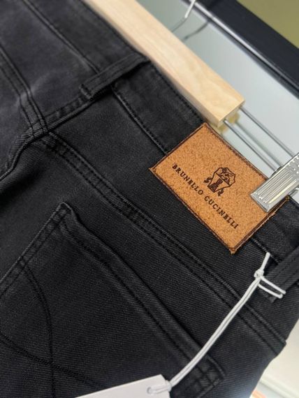 Джинси Brunello Cucinelli Gray d080 | Зображення 7