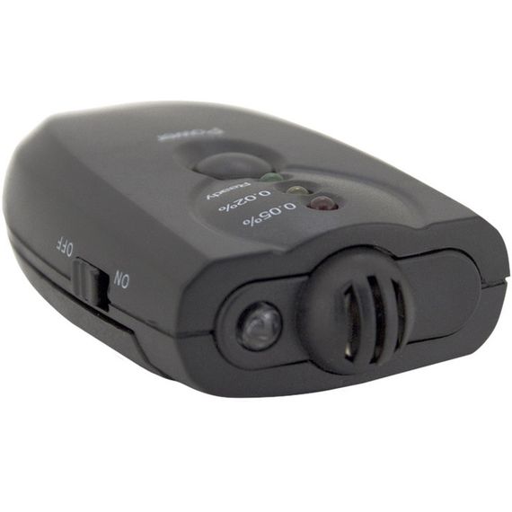 Электронный портативный алкотестер с подсветкой 2 x ААА | Зображення 3