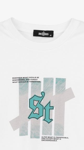 Футболка з принтом чоловіча 32006MP XL Білий shop (2000990878922) | Зображення 1