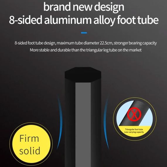 Штатив NeePho NP-8840 для съемки 66-170см с разборным держателем в чехле Black | Зображення 6