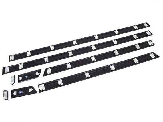 Audi 100 C4 91-94 боковые центральные молдинги комплект 8 шт. | Зображення 1