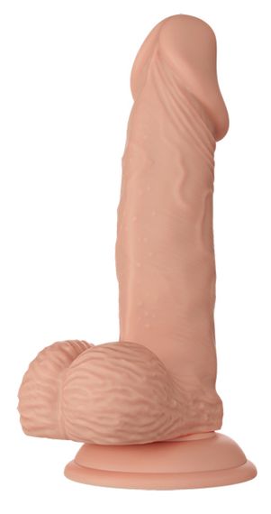 Фаллоимитатор с мошонкой на присоске BAILE - Beautiful Zebulon 7.6", BW-008108NR Sex Aura | Зображення 3