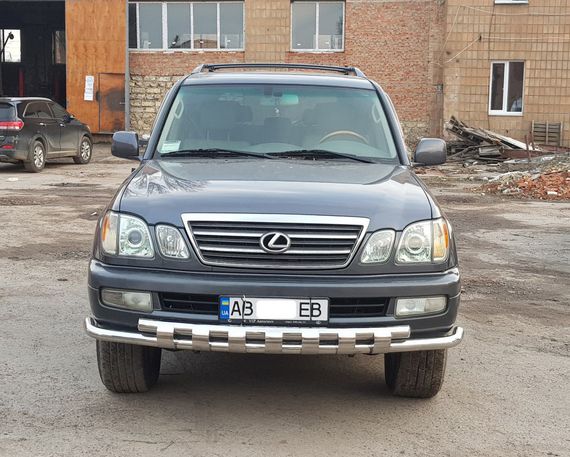 Передній захист ST015 (нерж.) для Lexus LX470 | Зображення 3