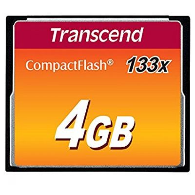 Карта памяти Transcend 4Gb Compact Flash 133x (TS4GCF133)