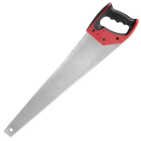 Ножівка по деревині 500 мм, з гартованим зубом, потрійне заточування INTERTOOL HT-3106 | Зображення 1