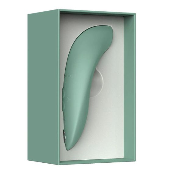 Вакуумний смарт-стимулятор для пар We-Vibe Melt 2 Sage (розводи на пакованні) Sex Aura | Зображення 9