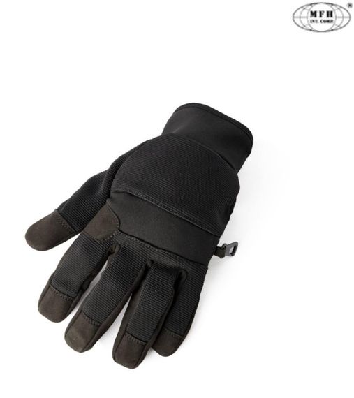 Рукавиці тактичні MFH Tactical Gloves Security Black | Зображення 2