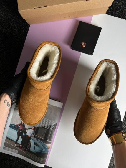 Угги UGG Classic Mini Platform Cinnamon Fur 39 25 см | Зображення 5