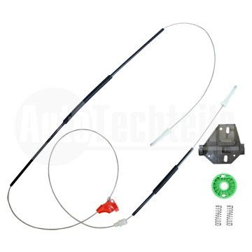Ремкомплект стеклоподъемника переднего левого VW T4 90-03, AutoTechteile, 383 7017, 8370.17