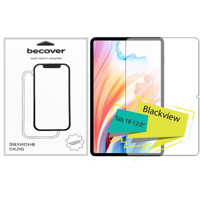 Стекло защитное BeCover Blackview Tab 18 12.0&quot; (713039)
